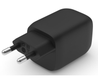 BELKIN Ładowarka podwójna ścienna 65W USB-C GAN z PPS czarna WCH013vfBK - 1121655 - zdjęcie 4